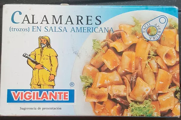 Vigilante Calamares Salsa Americana