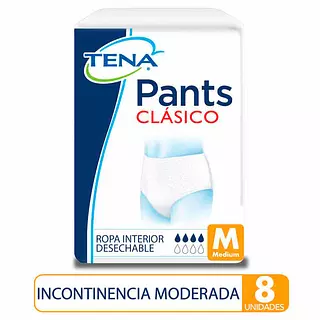 Tena Pañal Adultos Pants Med Clas X8