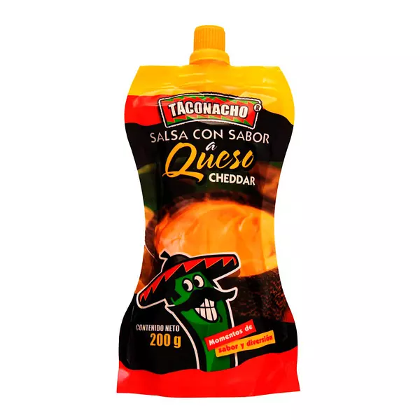Taco Nacho Salsa Queso Cheddar