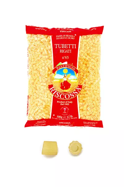 Riscossa Pasta Tubetti Rigati