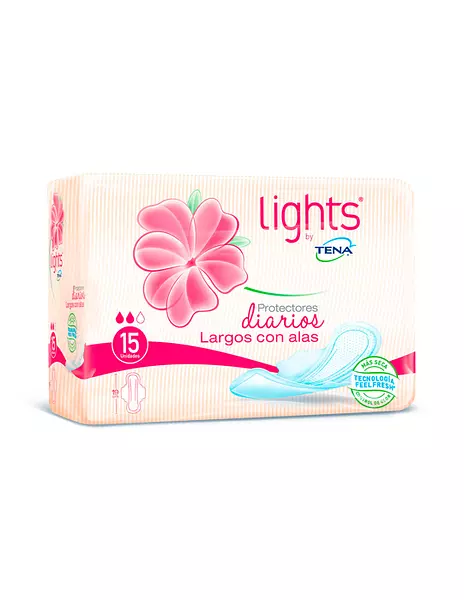 Tena Prot Lights Largo con Alas X15