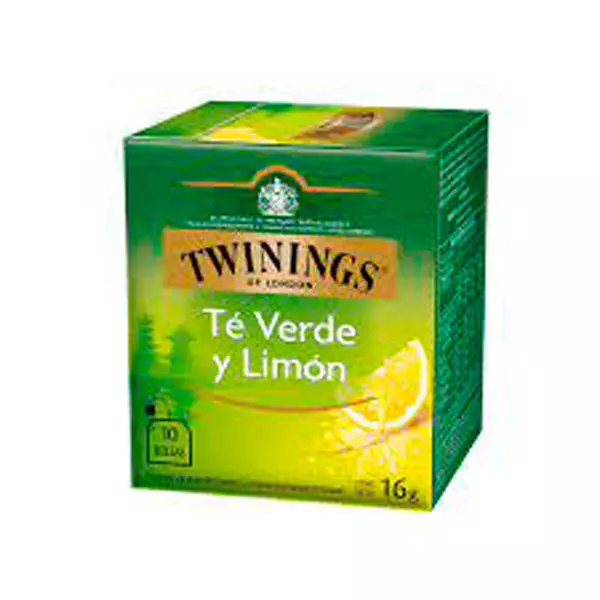 Te Twinings Verde y Limon X10