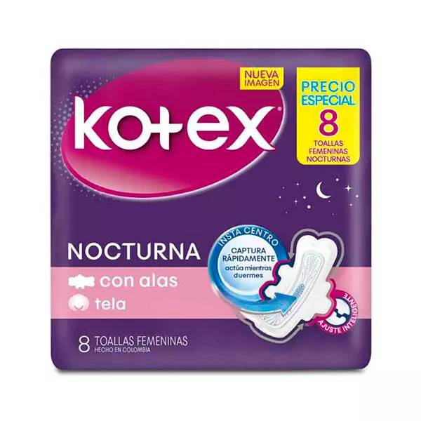 Kotex Noct Tela X8