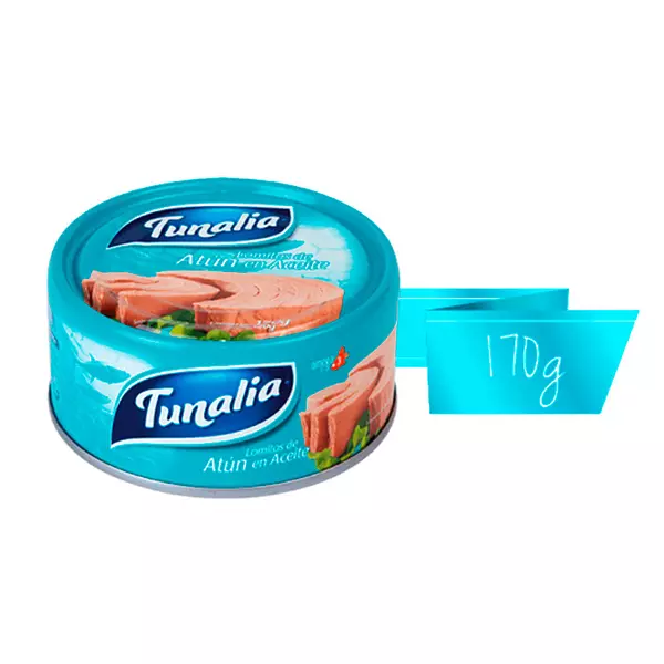 Tunalia Lomitos Atun de Aceite