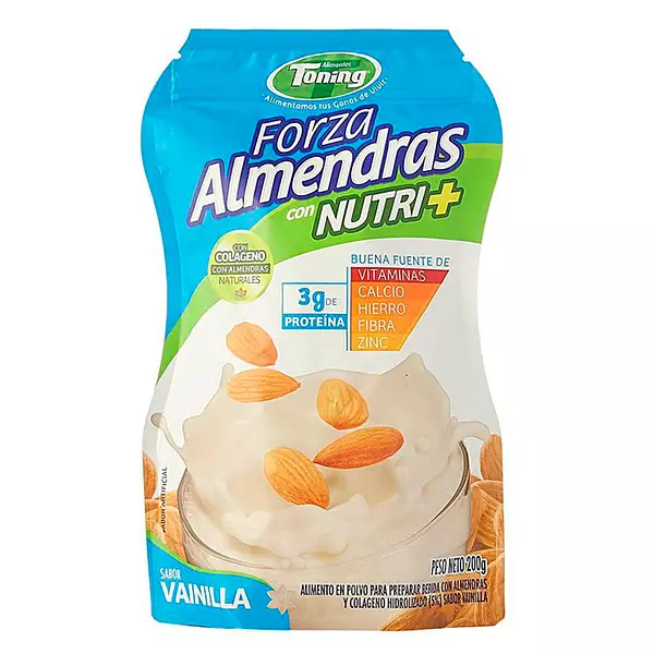 Leche De Almendras Toning Vainilla En Polvo