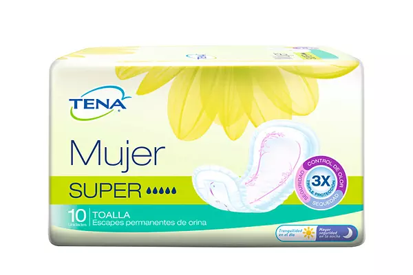 Tena Toallas Mujer Super X10