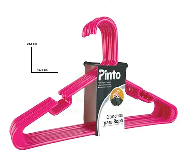 Gancho Fucsia X10 Unidades