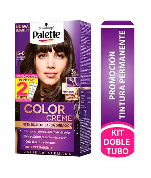 Palette 5-0 Castaño Claro 50gr