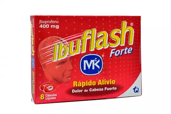 Ibuflash Forte Mk x 8 Capsulas