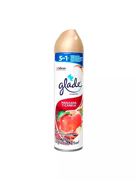 Ambientador Aerosol Glade Manzana Canela