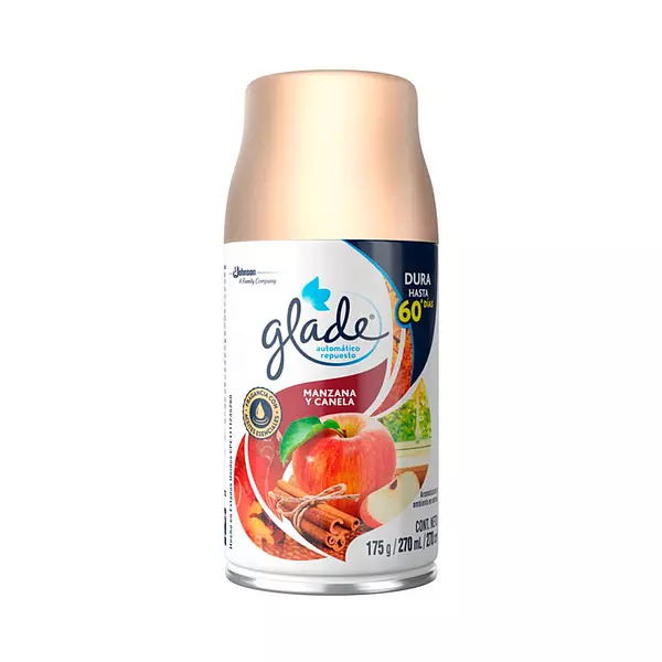 Ambientador Repuesto Glade Automatico Manzana Canela