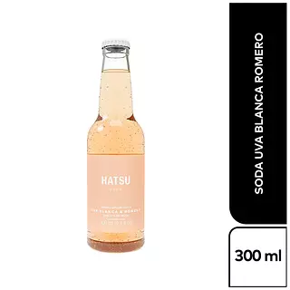 Hatsu Soda Uva Blanca