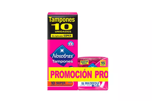 Nos Tampon Sin A Super X10 +15 Multi Est