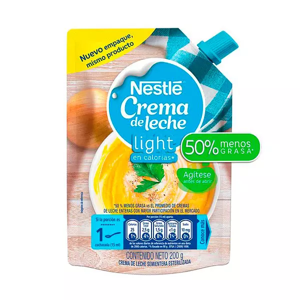 Nestle Crema Leche Light