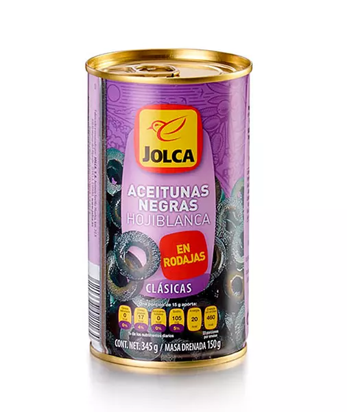 Jolca Aceituna Negra Rodajas