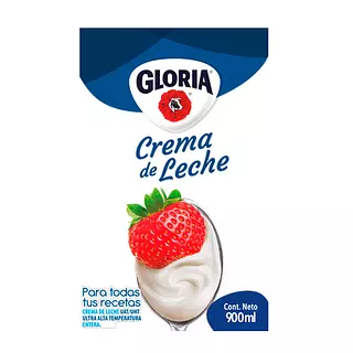 Crema De Leche Cremax Gloria 900ml