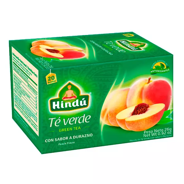 Hindu Te Verde Con Durazno