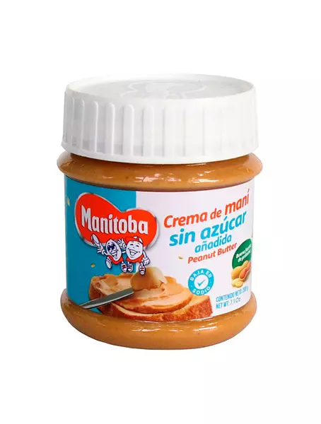 Manitoba Crema Mani Sin Azucar