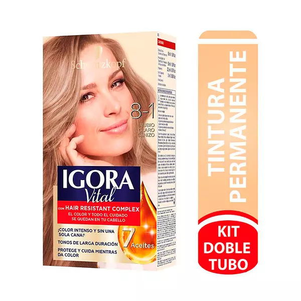 Igora Vital Dt 8-1 Rubio Cla Cen 50ml X2