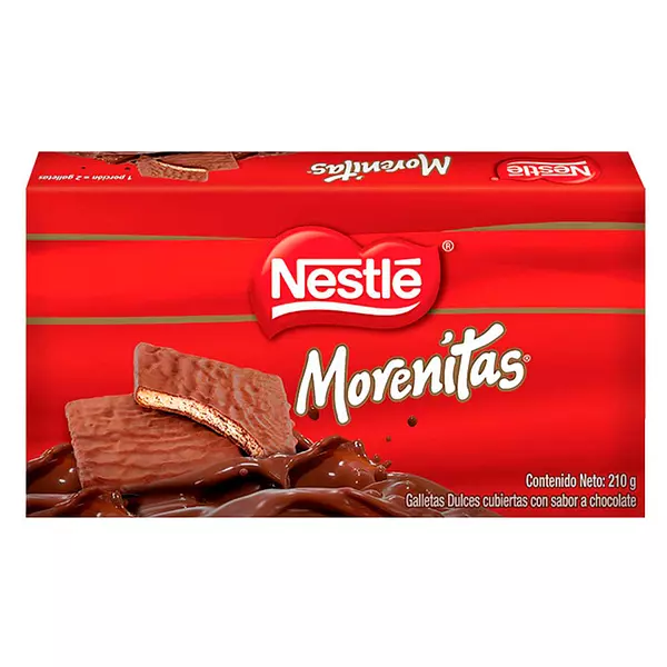 Galletas Nestle Morenitas Recubiertas