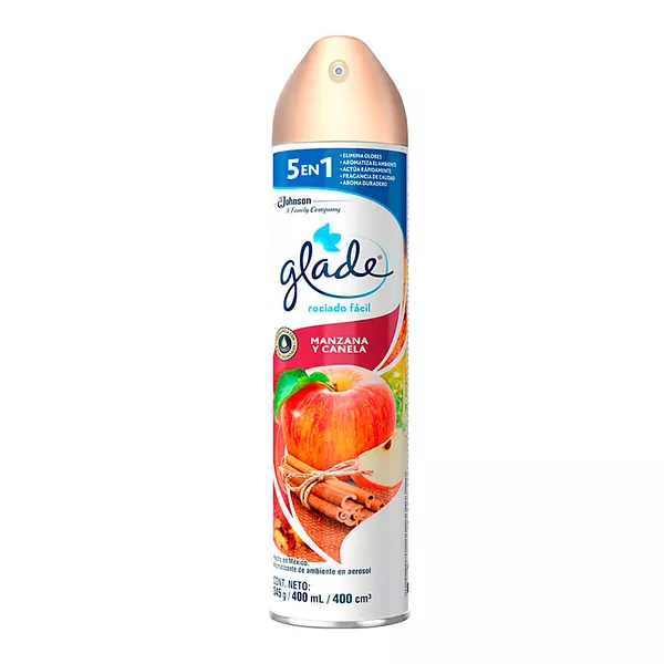 Ambientador Aerosol Glade Manzana Canela