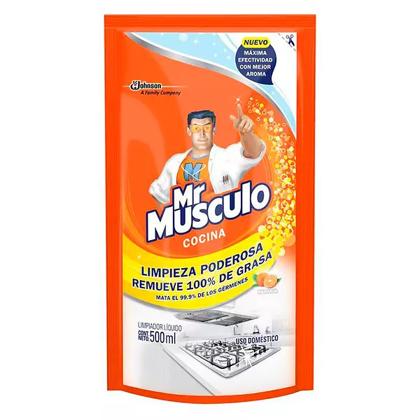 Mr Musculo Rto Naranja