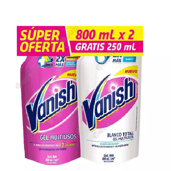 Desmanchador Vanish Líquido X2