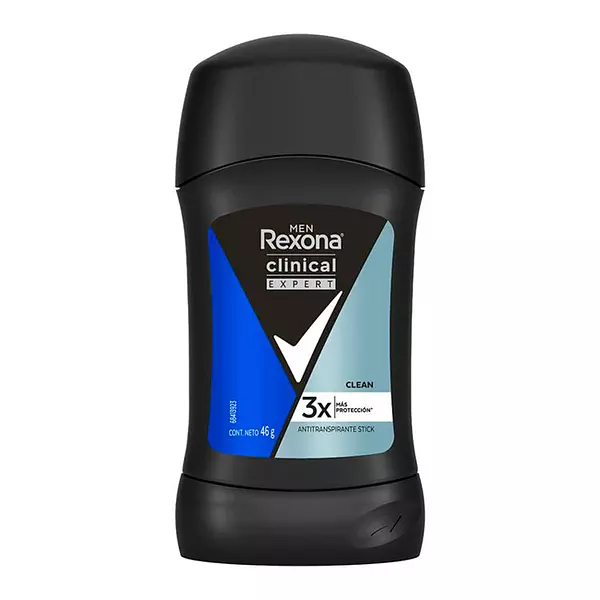 Desodorante Stick Antitranspirante Rexona Clinical 58 gr Extra Dry